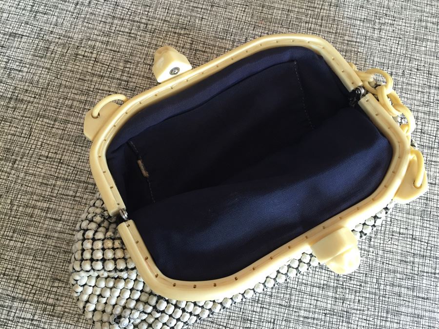 Vintage Handbag Bakelite Mesh Purse [Photo 6]