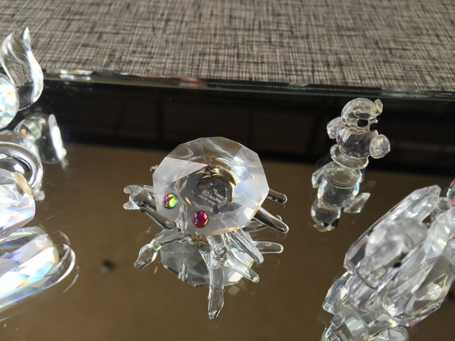 (21) Huge Lot Of Iris Arc Swarovski Miniature Crystal Figurines 1985 [Photo 16]