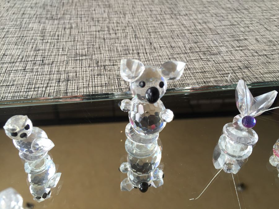 (21) Huge Lot Of Iris Arc Swarovski Miniature Crystal Figurines 1985 [Photo 15]