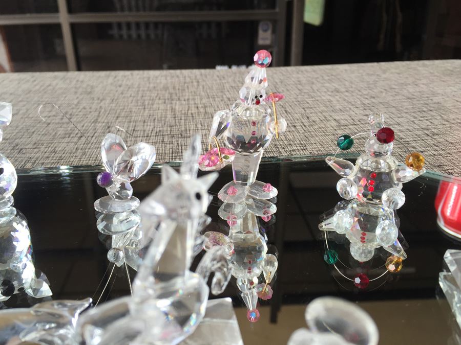 (21) Huge Lot Of Iris Arc Swarovski Miniature Crystal Figurines 1985 [Photo 25]