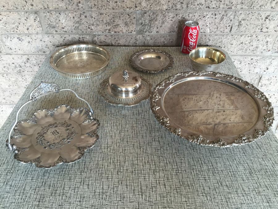 Vintage Silverplate Lot