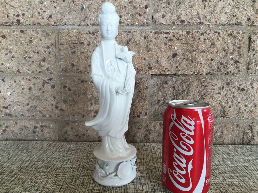 A Chinese Blanc De Chine Figure Of Guanyin