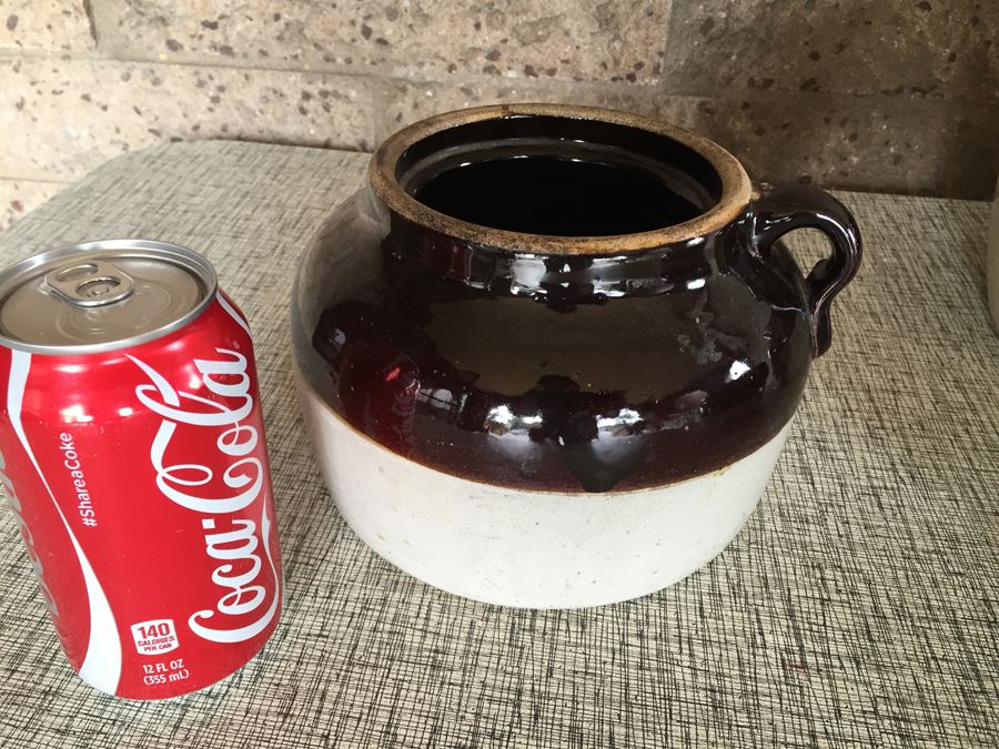 Vintage Crock Pot Stoneware Lot [Photo 12]