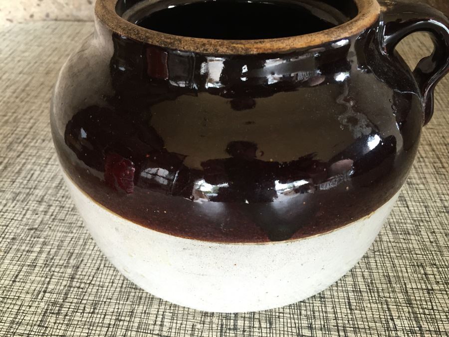 Vintage Crock Pot Stoneware Lot [Photo 13]