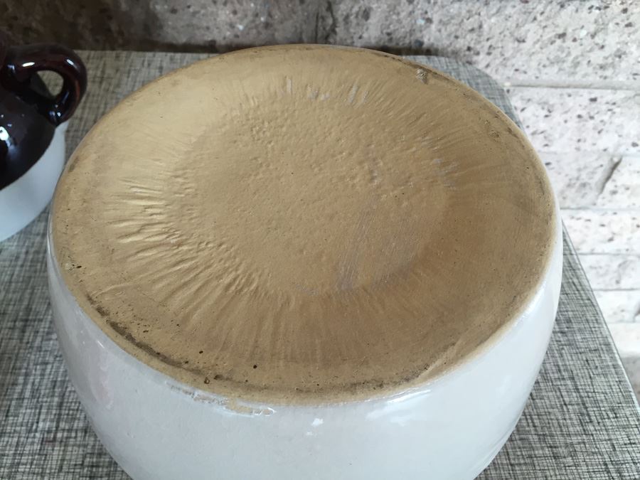 Vintage Crock Pot Stoneware Lot [Photo 7]