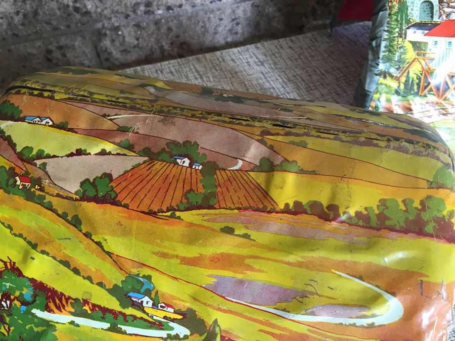 Pair Of Vintage MARX Toys Train Metal Litho Bridges [Photo 5]