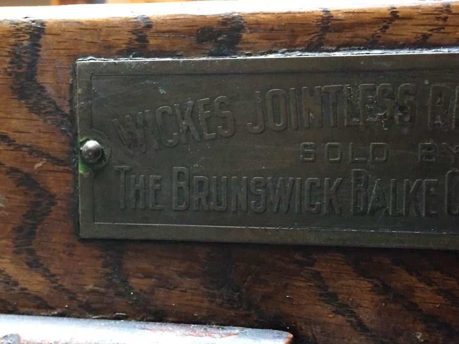 Vintage WICKES JOINTLESS REFRIGERATOR Sold By Brunswick Balke Collender Co. [Photo 7]