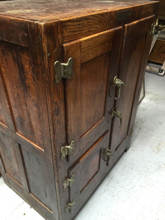 Vintage WICKES JOINTLESS REFRIGERATOR Sold By Brunswick Balke Collender Co. [Photo 14]