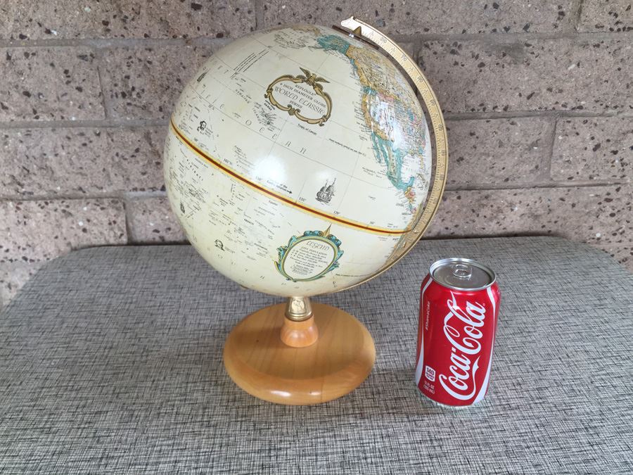 Vintage 9 Inch Diameter Globe Replogle World Classic Series [Photo 6]
