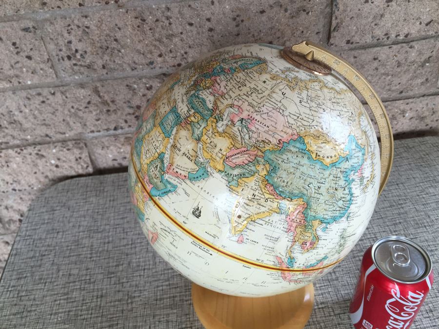 Vintage 9 Inch Diameter Globe Replogle World Classic Series [Photo 7]