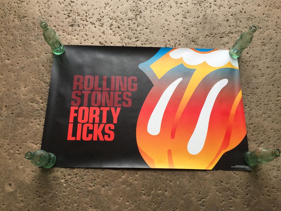 (3) Vintage 2002 Rolling Stones Concert Posters