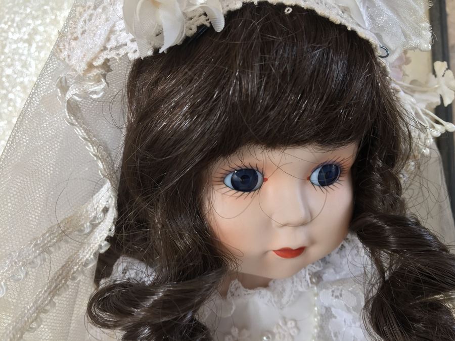 GORHAM Doll Petticoats & Lace In Display Case [Photo 2]