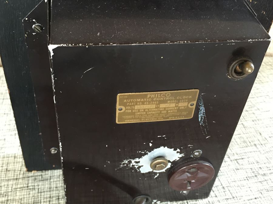 Vintage Philco Clock [Photo 8]