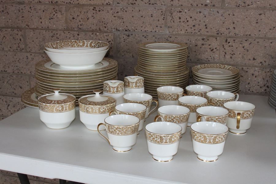 Mikasa Bone China Narumi Japan Chestnut Hill Pattern [Photo 5]