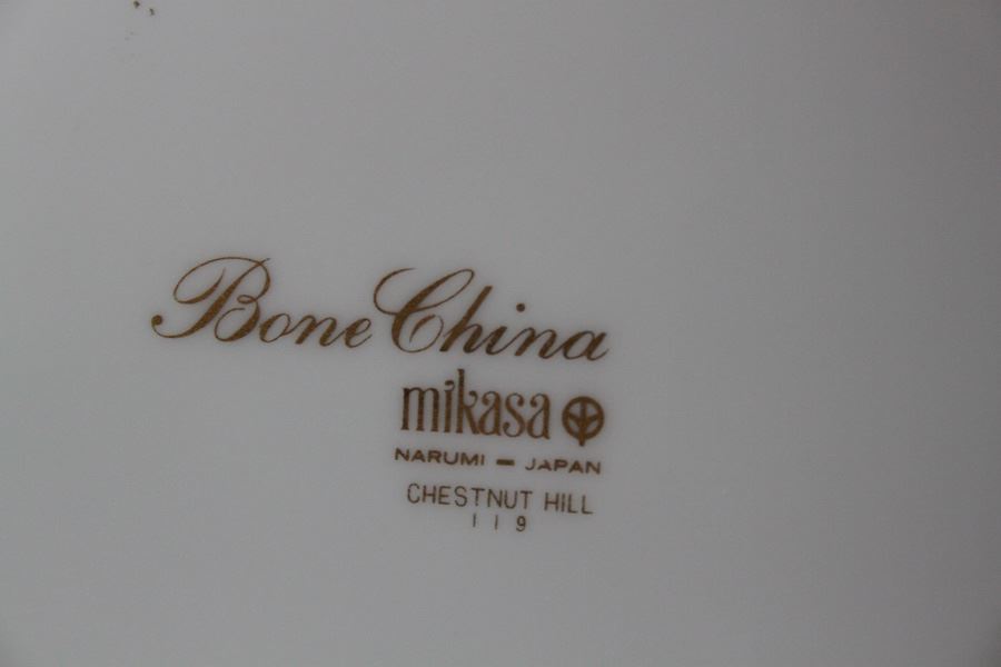 Mikasa Bone China Narumi Japan Chestnut Hill Pattern [Photo 7]