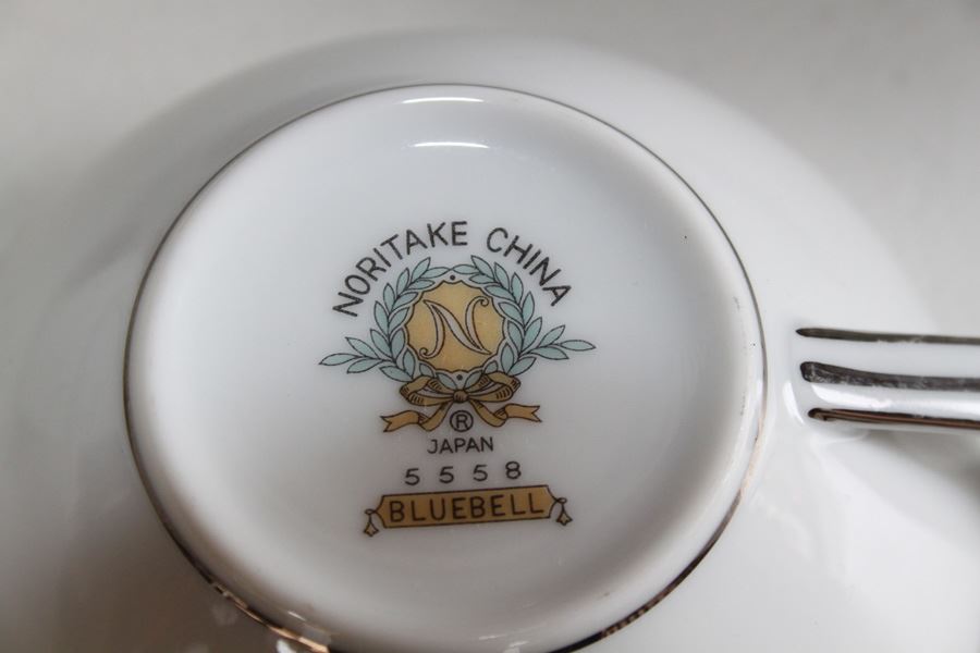 Noritake China Japan Bluebell Pattern [Photo 3]