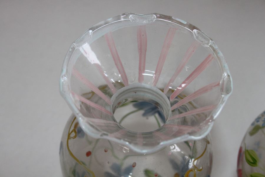 (4) Hand Painted Vases [Photo 6]