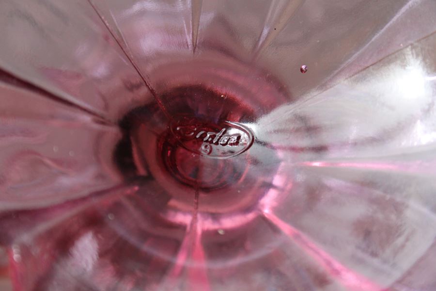 Pink Fenton Glass And Glass Basket [Photo 6]