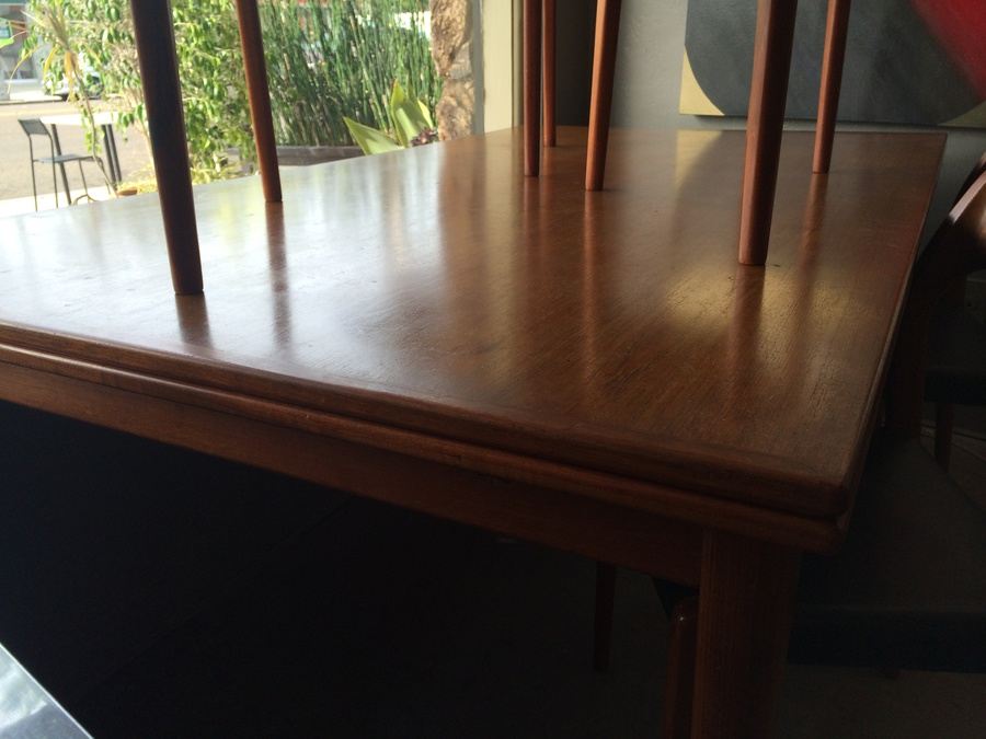 J. L. Moller Teak Dining Chairs and Table - Niels Moller 1951 [Photo 6]