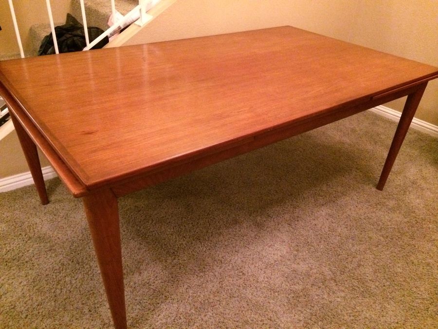 J. L. Moller Teak Dining Chairs and Table - Niels Moller 1951 [Photo 26]