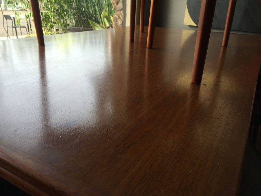 J. L. Moller Teak Dining Chairs and Table - Niels Moller 1951 [Photo 7]