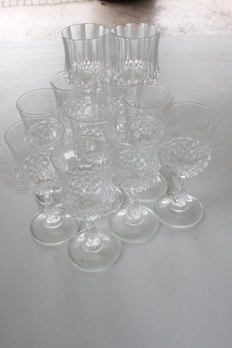 (11) Crystal Stemware Lot [Photo 5]
