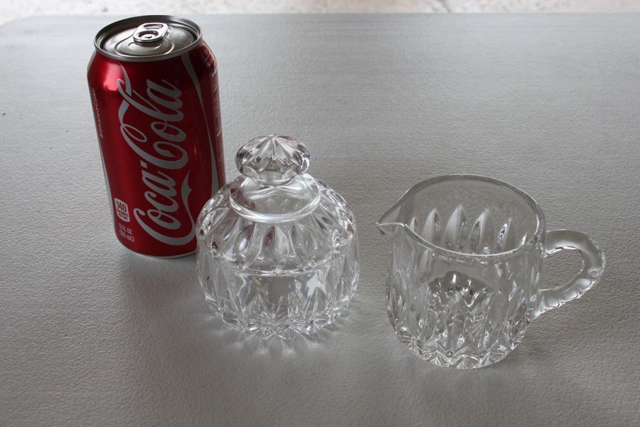 Crystal Cream And Sugar Set [Photo 1]