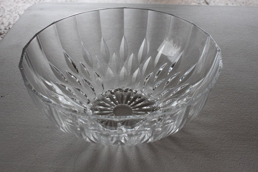 (3) Crystal Bowls Four Leaf Clover Bowl [Photo 7]
