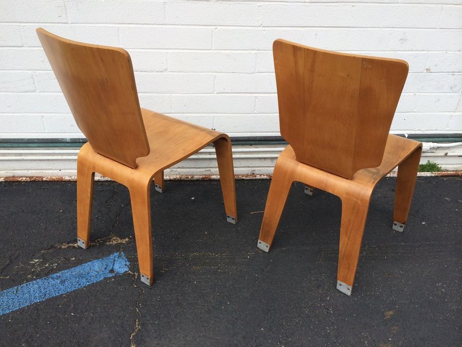 Early Modern Bent Plywood Thaden-Jordan Chairs [Photo 2]