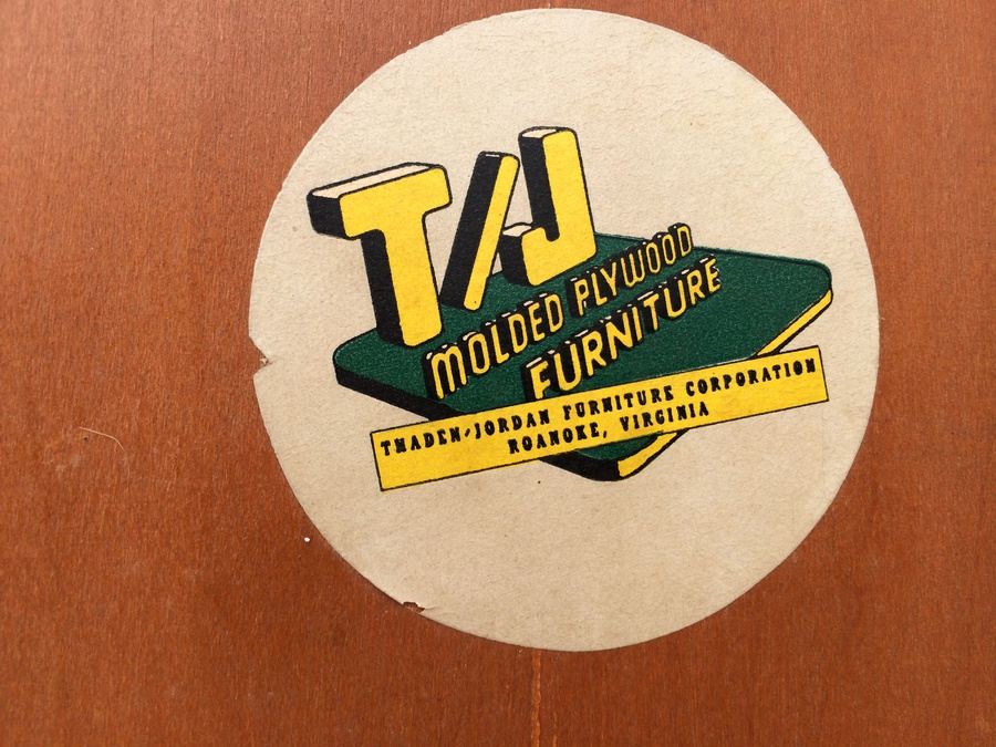 Early Modern Bent Plywood Thaden-Jordan Chairs [Photo 3]