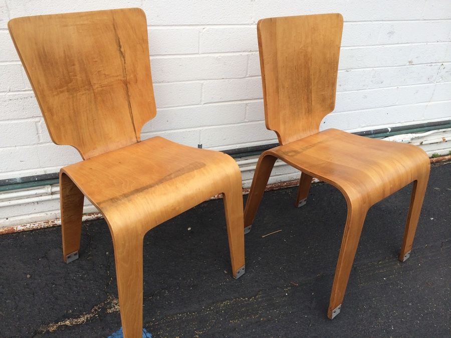 Early Modern Bent Plywood Thaden-Jordan Chairs