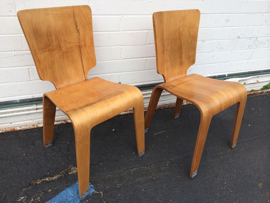 Early Modern Bent Plywood Thaden-Jordan Chairs [Photo 4]