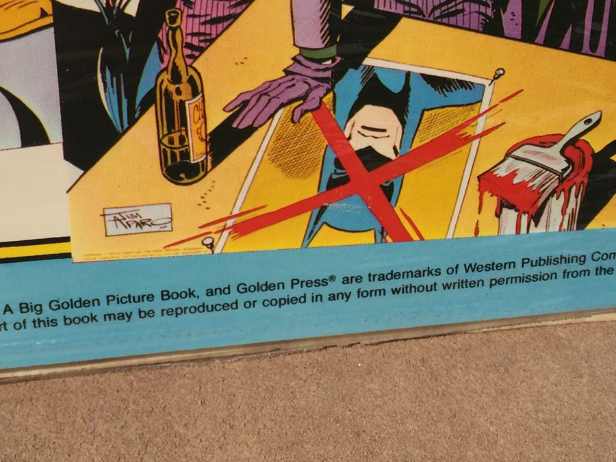 Super Heroes And Super Villains A Big Golden Picture Book New Sealed 1979 DC Comics [Photo 10]