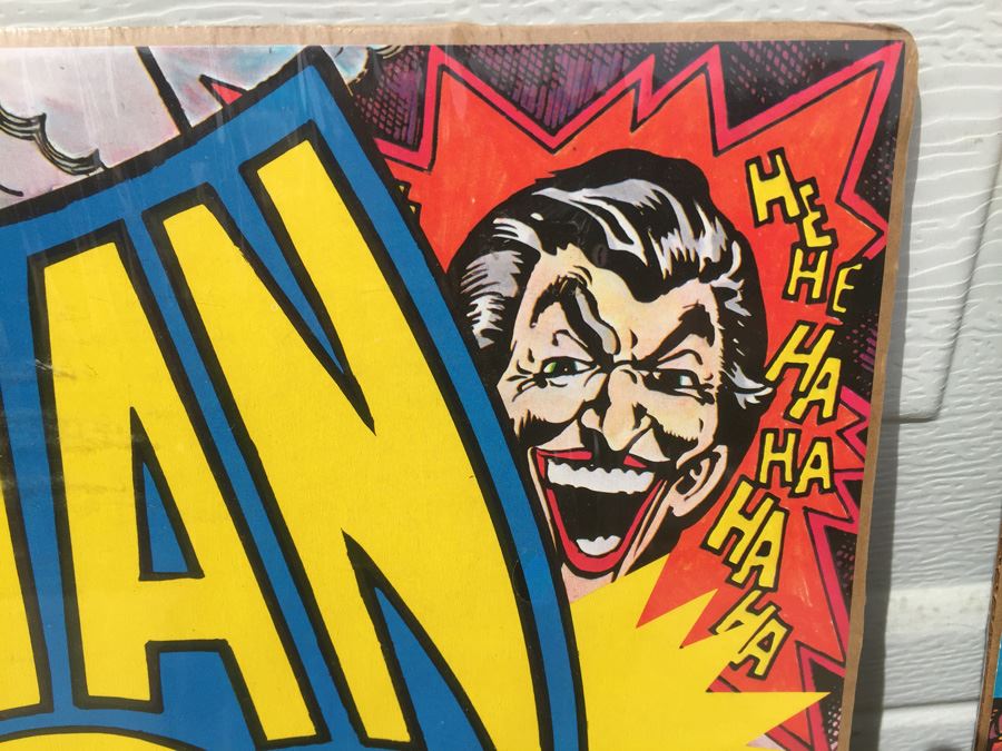 BATMAN Big Coloring Set 1978 Chapin Enterprises New Sealed With Superhero Poster [Photo 6]