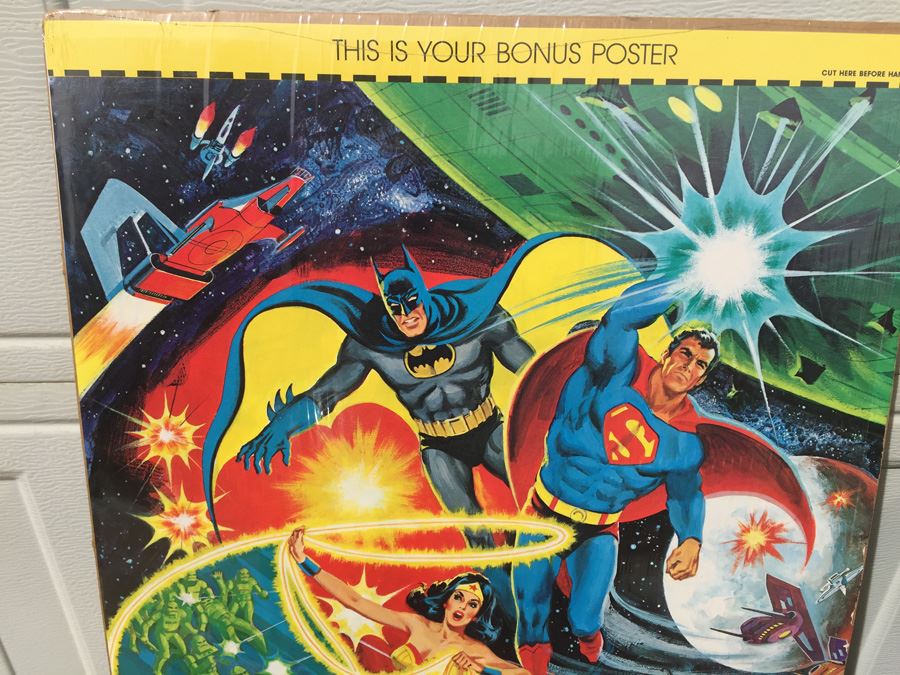 BATMAN Big Coloring Set 1978 Chapin Enterprises New Sealed With Superhero Poster [Photo 11]