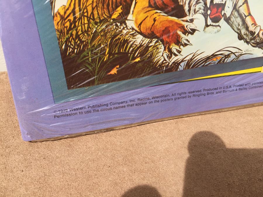 The Circus 8 Big Full-Page Posters Big Golden Picture Book Ringling Bros Barnum & Bailey New Sealed 1979 [Photo 13]