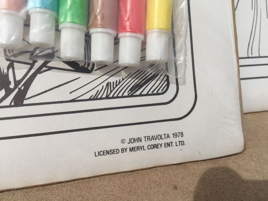 John Travolta Poster Art New Sealed Craft Master 1978 [Photo 10]