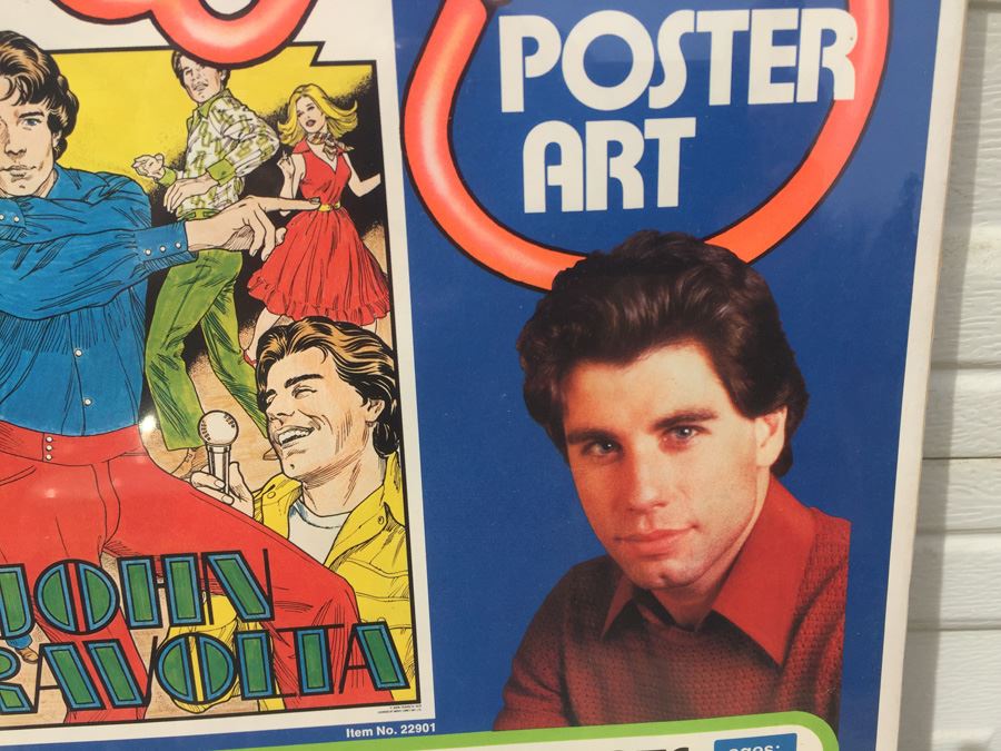 John Travolta Poster Art New Sealed Craft Master 1978 [Photo 6]