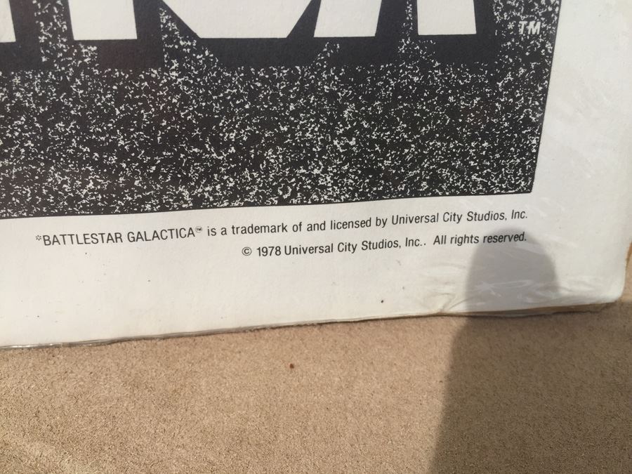 Battlestar Galactica Poster Art Set Craft Master Sealed New 1978 [Photo 6]