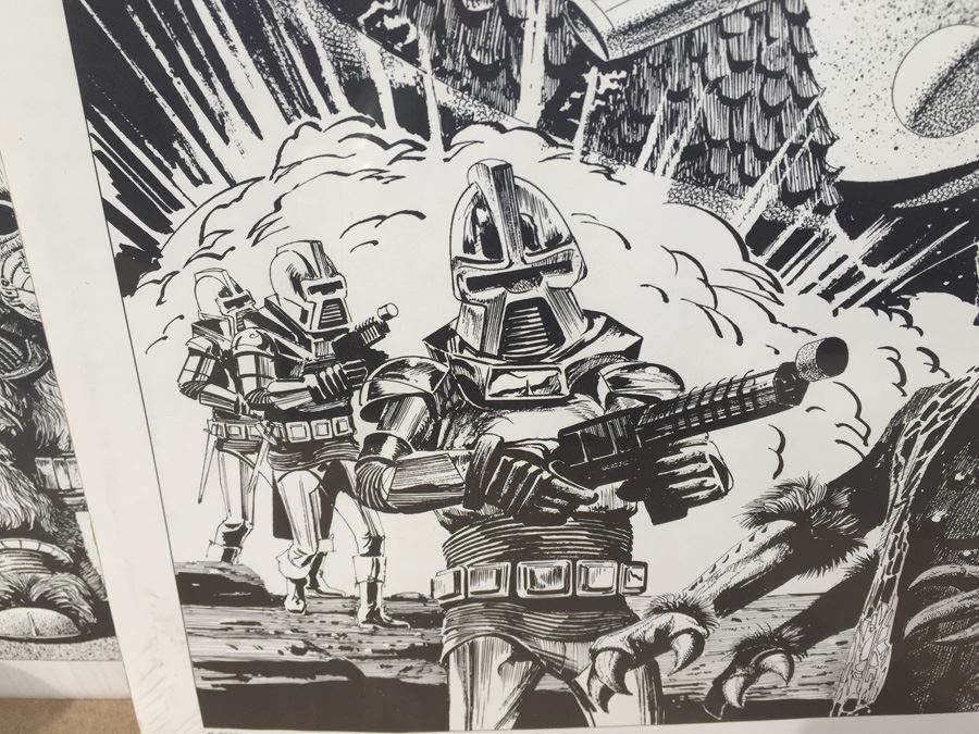 Battlestar Galactica Poster Art Set Craft Master Sealed New 1978 [Photo 10]