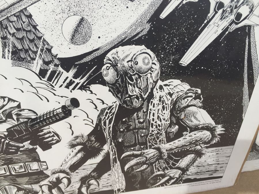 Battlestar Galactica Poster Art Set Craft Master Sealed New 1978 [Photo 11]