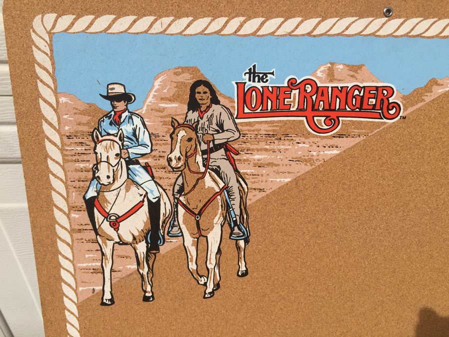 The Lone Ranger Cork Bulletin Board 1981 Lone Ranger Television [Photo 2]