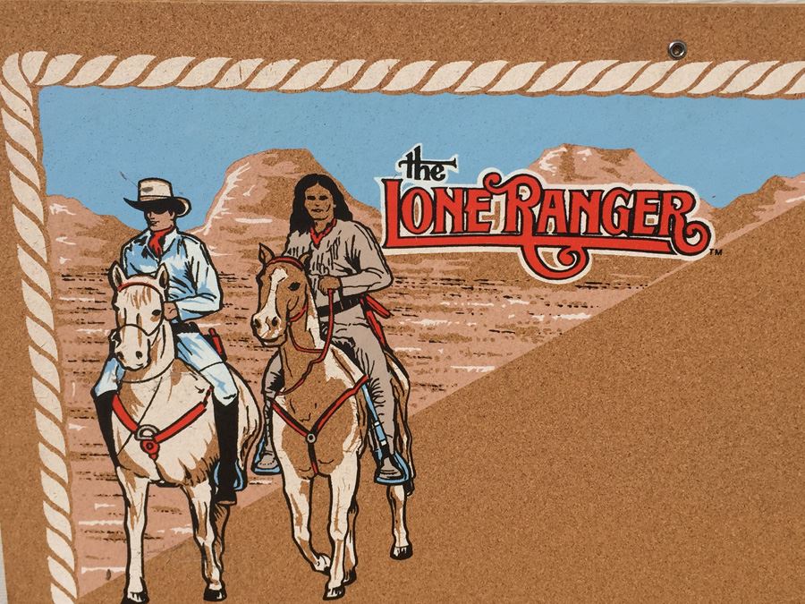 The Lone Ranger Cork Bulletin Board 1981 Lone Ranger Television [Photo 6]