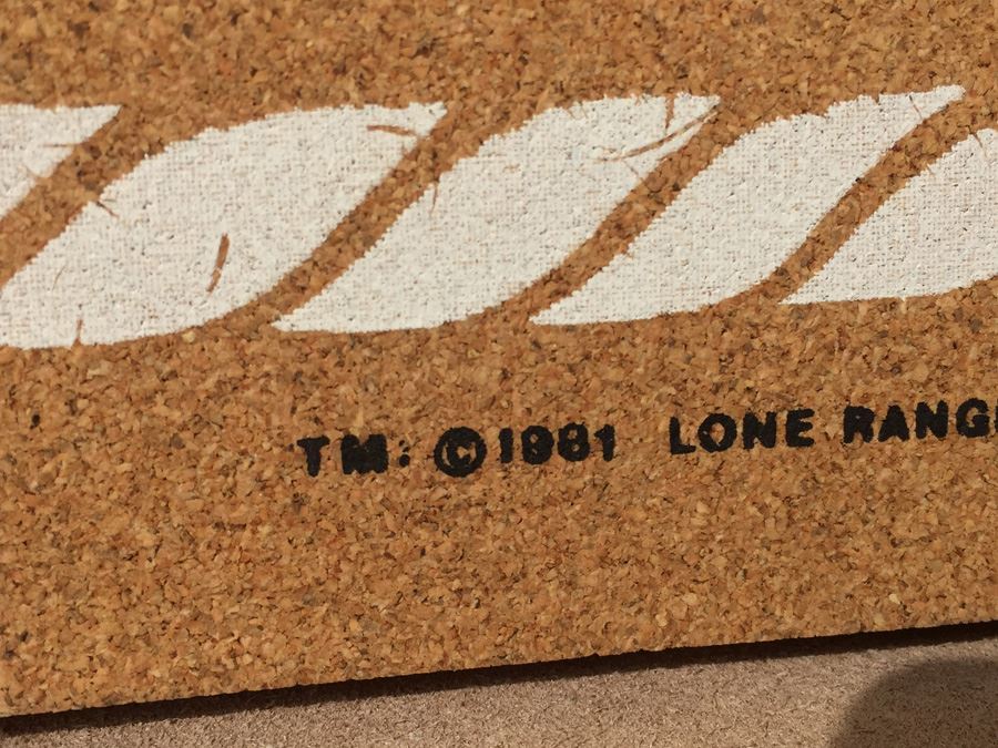 The Lone Ranger Cork Bulletin Board 1981 Lone Ranger Television [Photo 5]