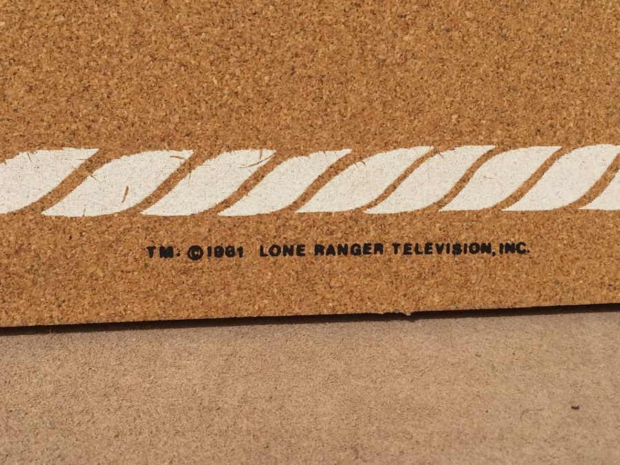 The Lone Ranger Cork Bulletin Board 1981 Lone Ranger Television [Photo 3]