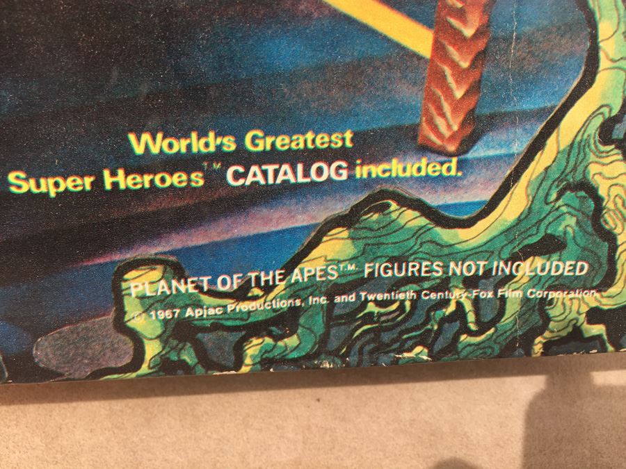 Mego Planet Of The Apes Treehouse In Box Not Sure If Set Is Complete 1967 [Photo 6]