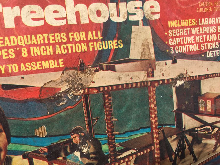 Mego Planet Of The Apes Treehouse In Box Not Sure If Set Is Complete 1967 [Photo 10]