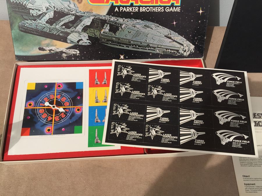 Battlestar Galactica Parker Brothers Game New In Box 1978 [Photo 3]