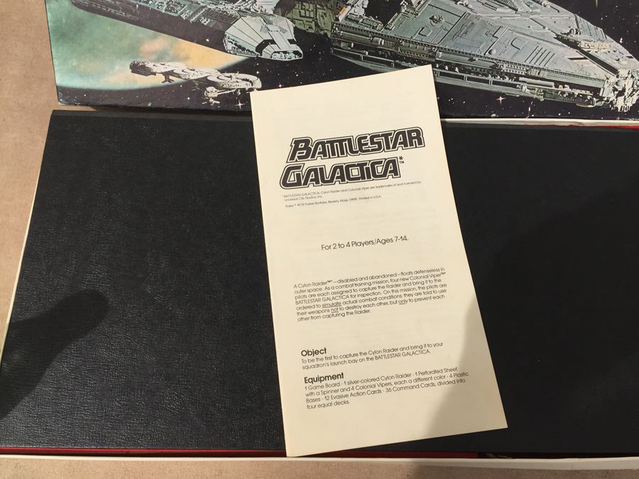 Battlestar Galactica Parker Brothers Game New In Box 1978 [Photo 7]