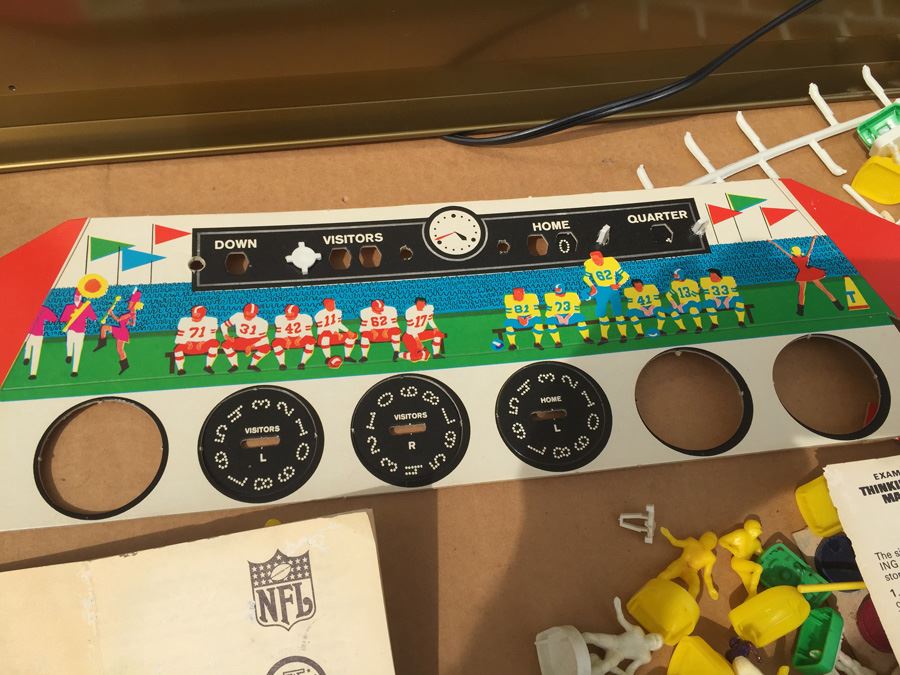 Two Vintage Sets Of The Classic Electric Football By Tudor With Box [Photo 11]